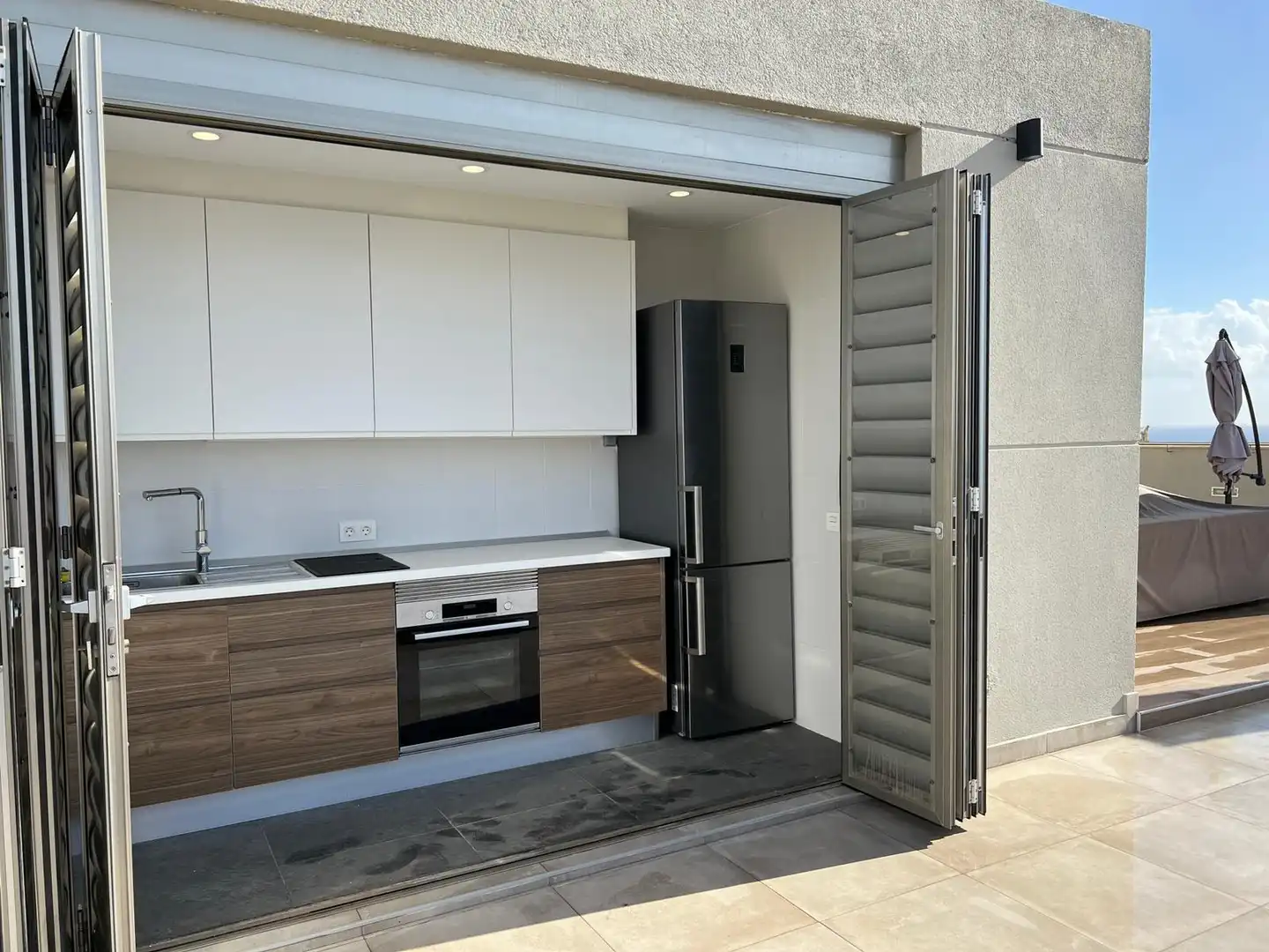 Kitchen of Attic for sale in Santa Cruz de Tenerife  with Air Conditioner, Terrace and Storage room