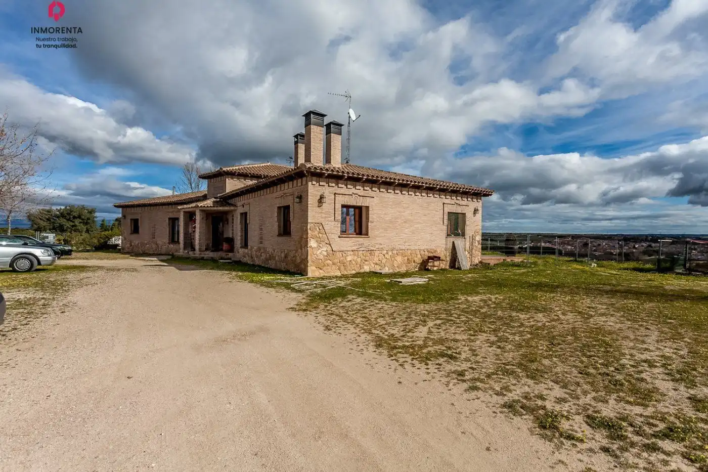 Exterior view of Country homes for sale in Villamanta  with Air Conditioner, Private garden and Terrace