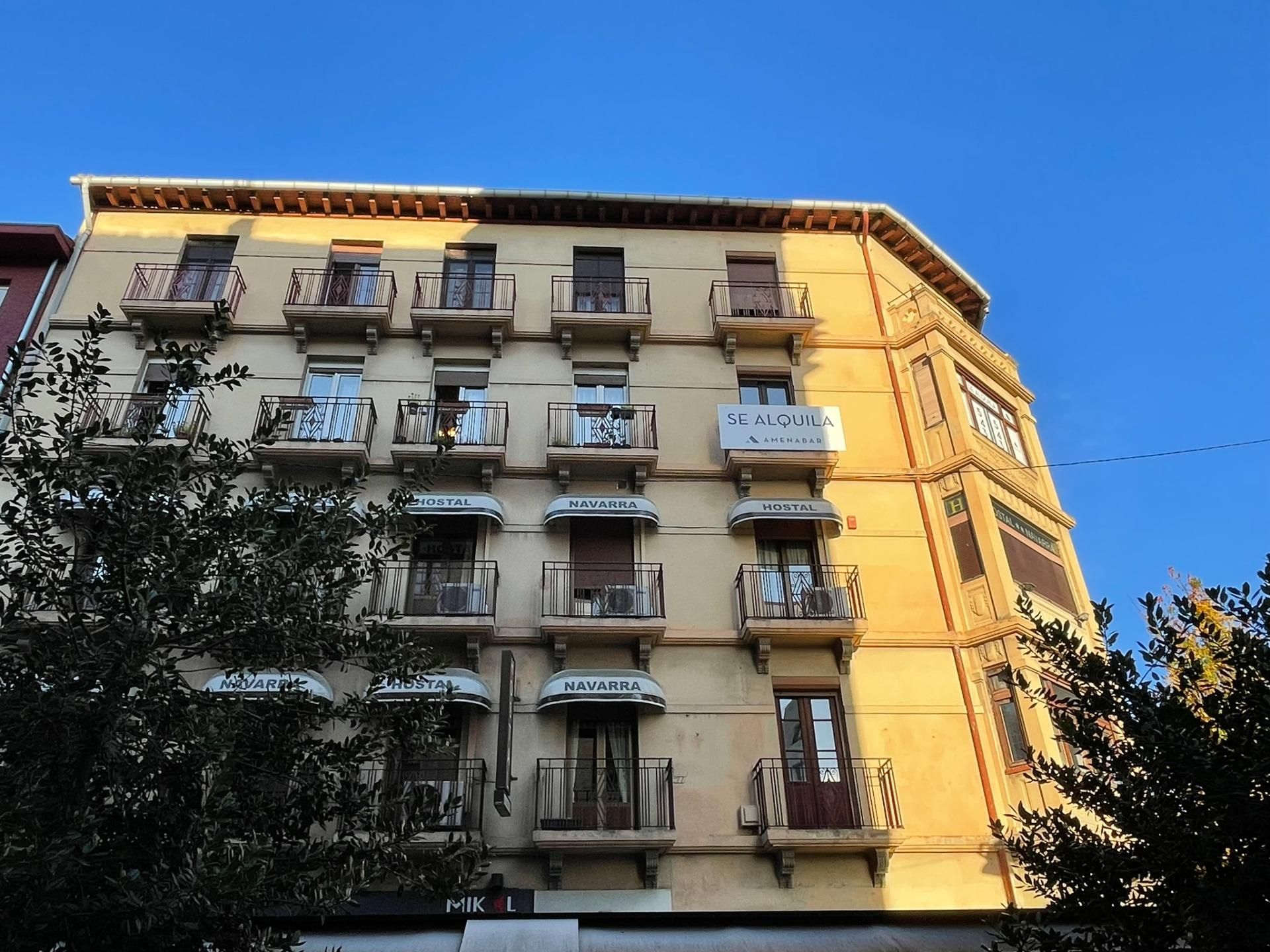 Exterior view of Flat for sale in  Pamplona / Iruña  with Heating and Parquet flooring