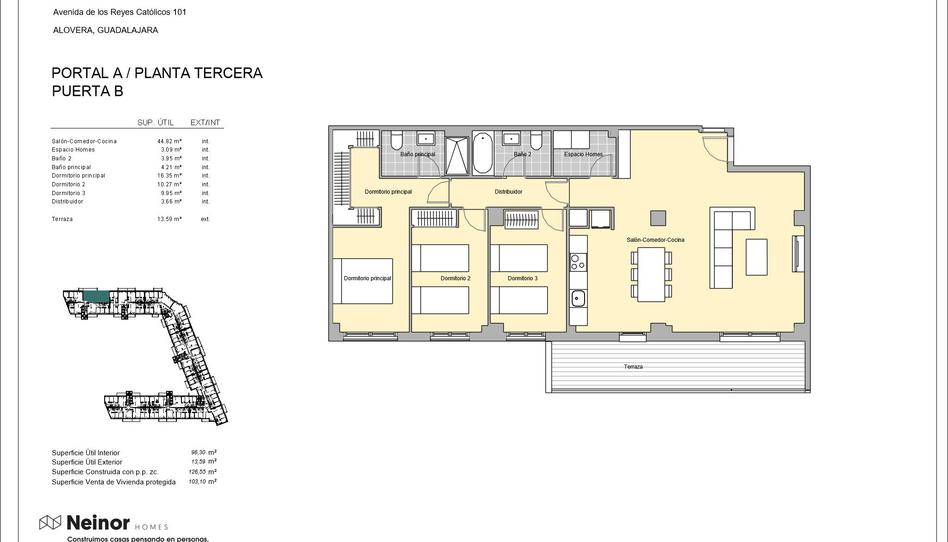 Photo 1 of Flat for sale in   Avenida Camino las Fuentes, Alovera, Guadalajara