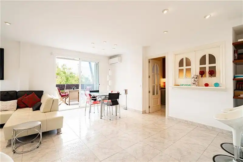 Wohnzimmer von Maisonette zum Verkauf in  Palma de Mallorca mit Klimaanlage und Terrasse
