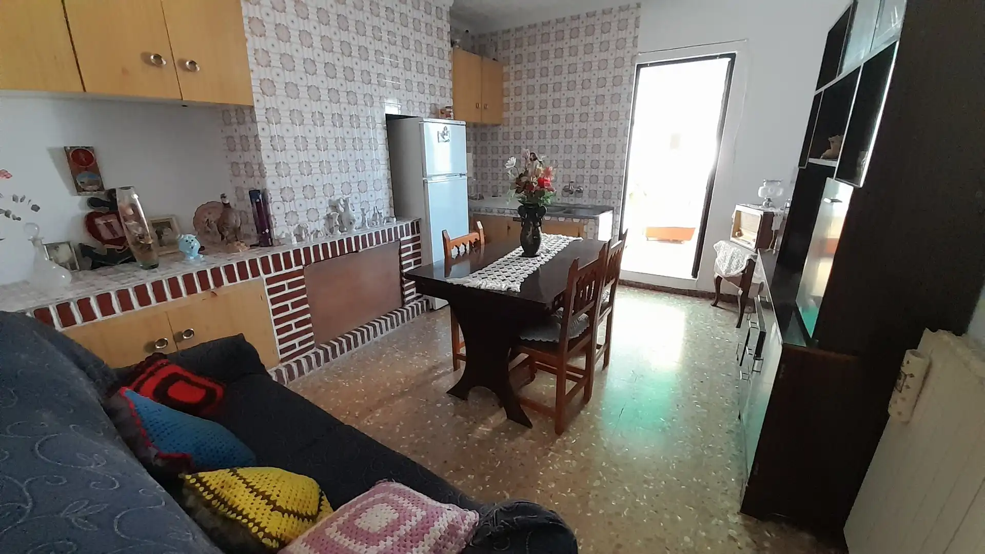 Sala de estar de Casa o chalet en venta en Caravaca de la Cruz con Amueblado