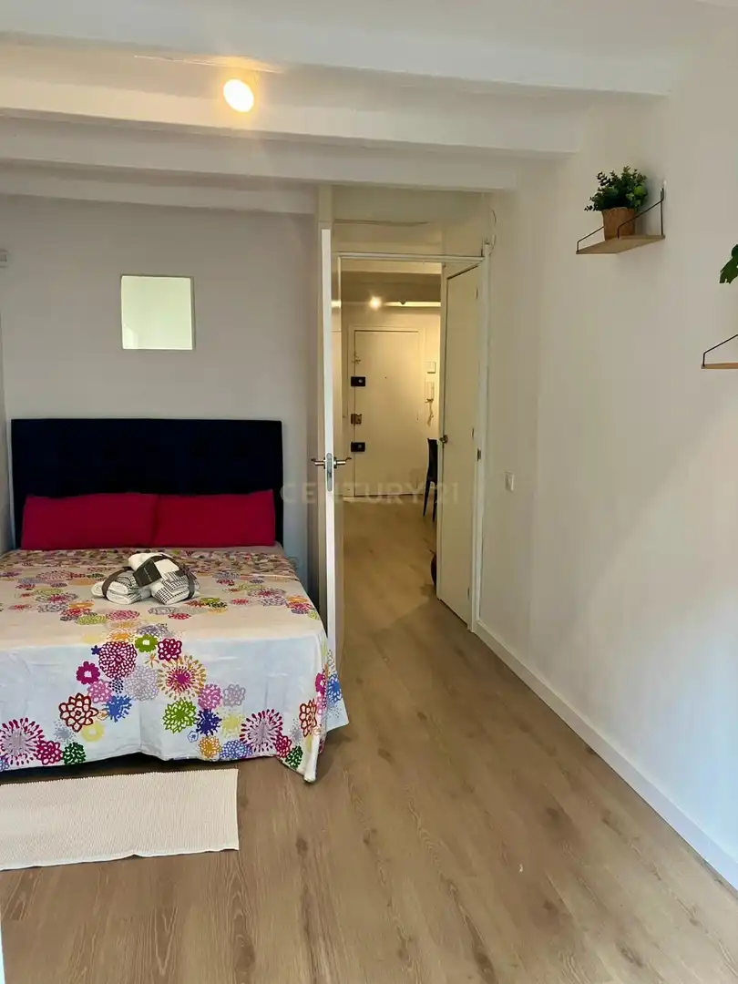 Schlafzimmer von Wohnungen zur Miete in Barcelona mit Klimaanlage