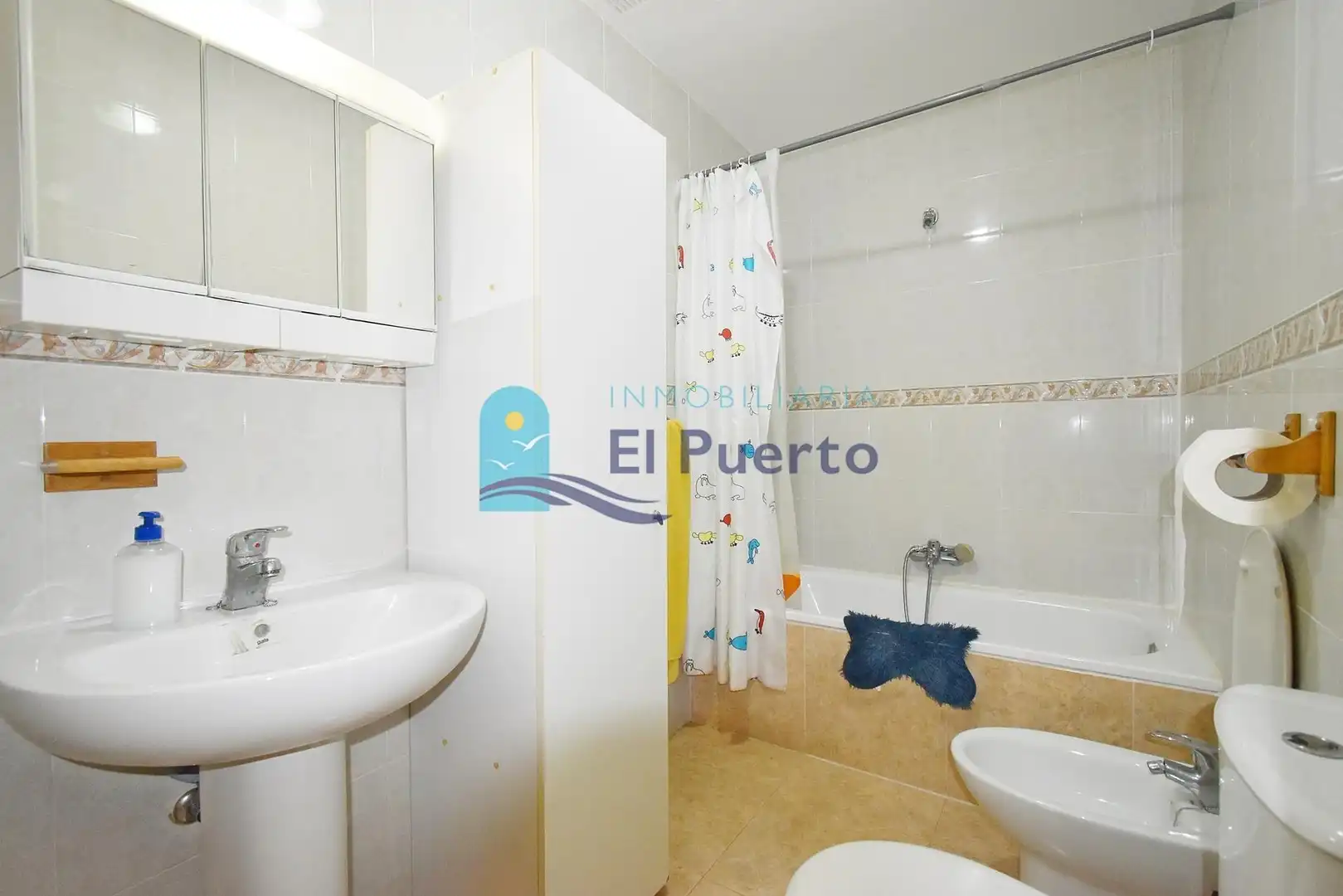 Baño de Apartamento en venta en Mazarrón con Amueblado