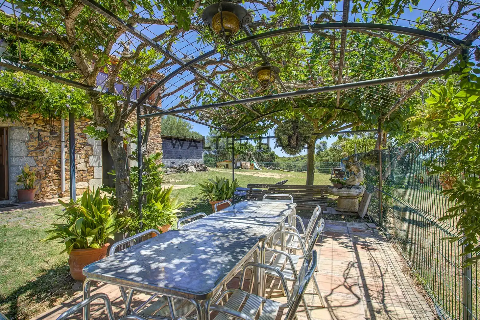 Terrassa de Finca rústica en venda en Calonge i Sant Antoni amb Aire condicionat, Jardí privat i Terrassa