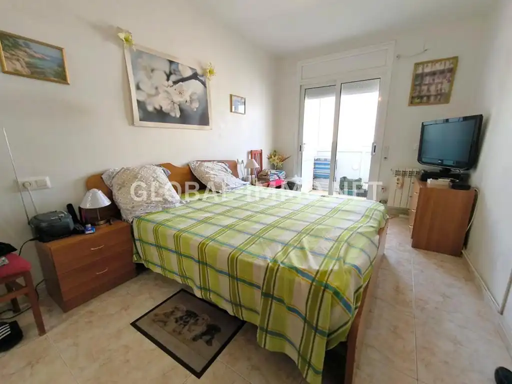 Bedroom of Apartments for sale in Roses  with Air Conditioner, Heating and Terrace