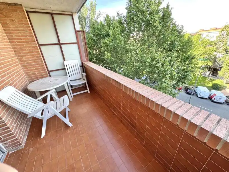 Balcony of Flat for sale in Torrejón de Ardoz  with Heating, Terrace and Swimming Pool
