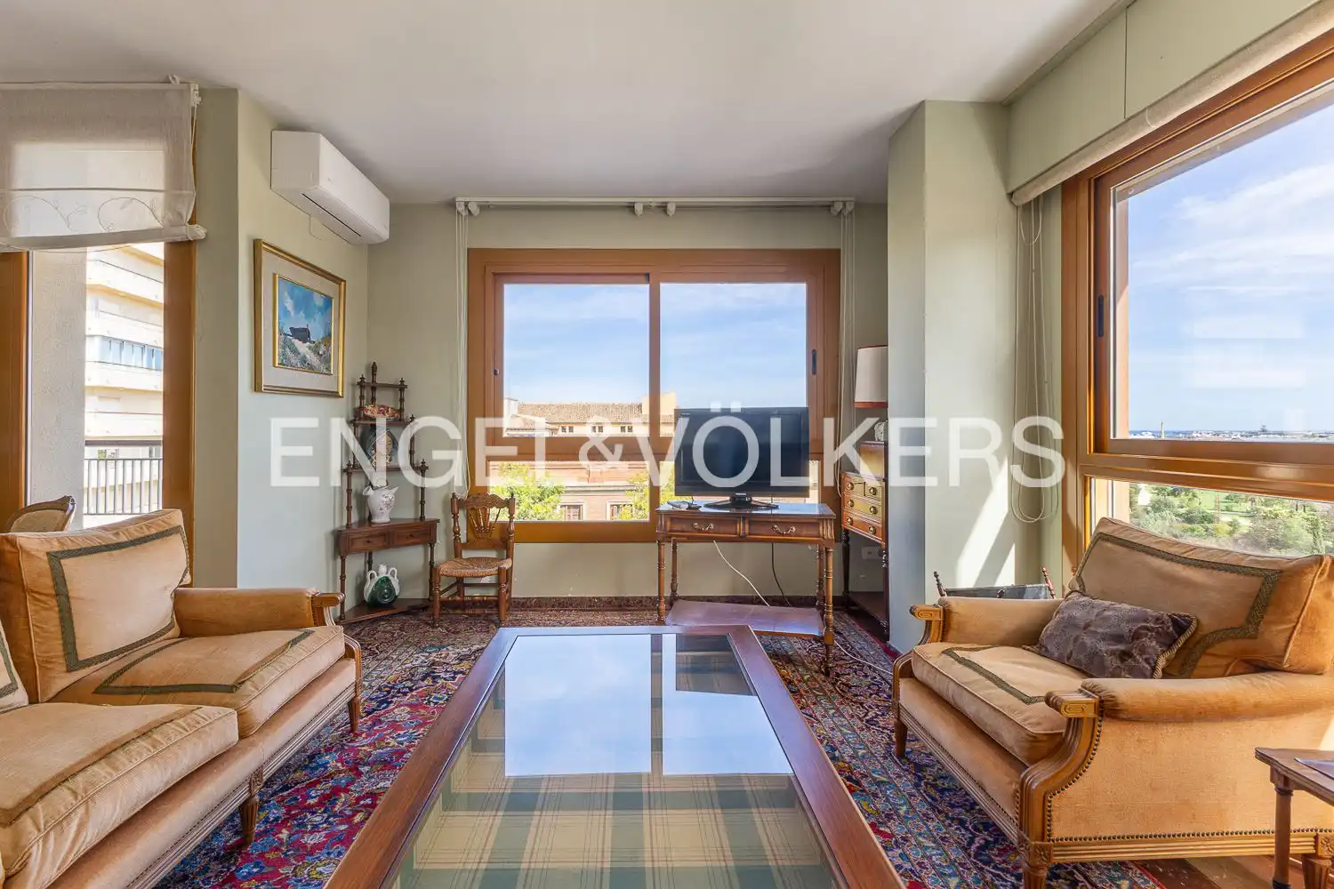 Sala de estar de Piso en venta en Gandia con Calefacción, Trastero y Amueblado
