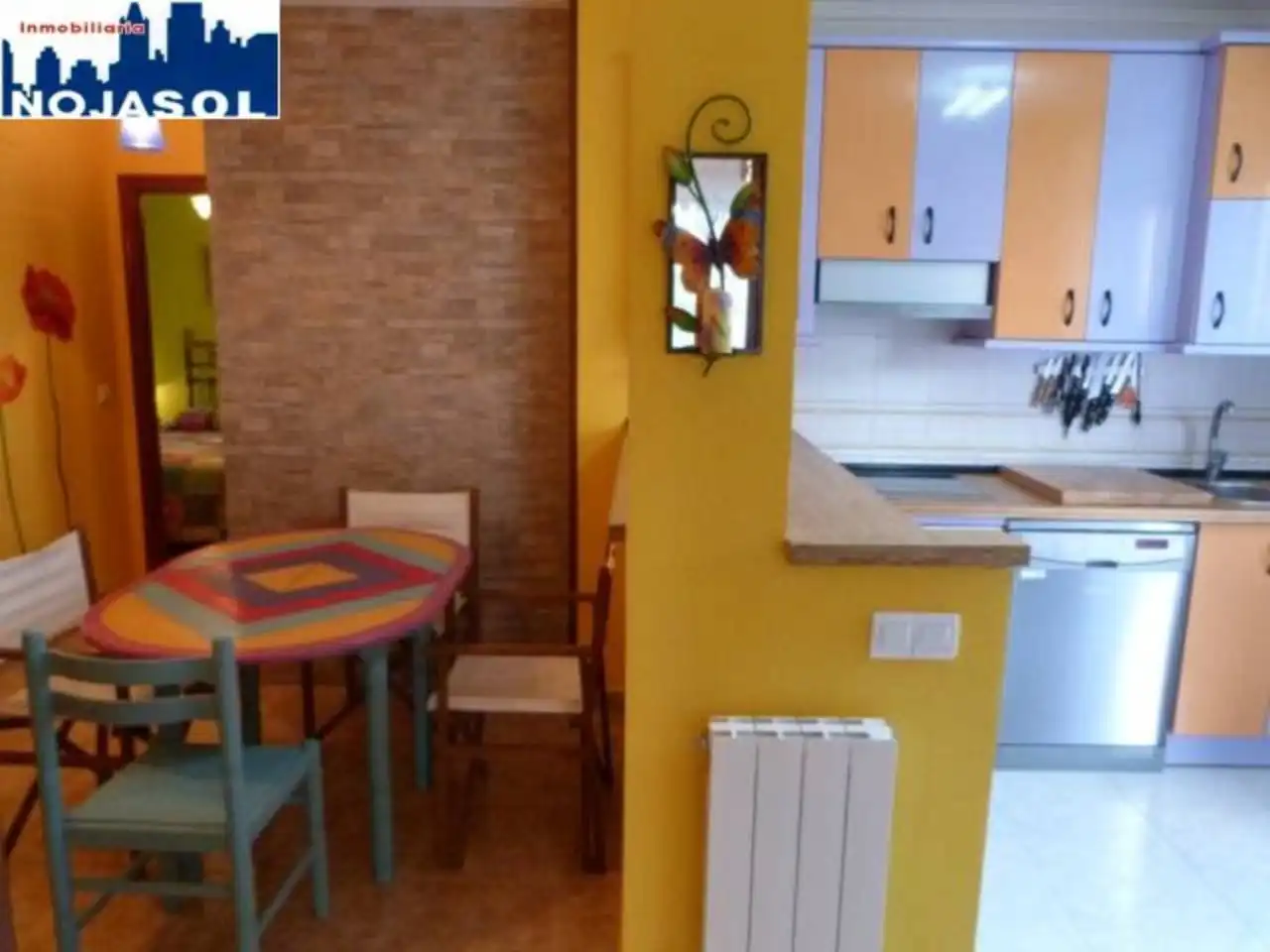 Kitchen of Flat for rent in Noja  with Heating, Private garden and Terrace