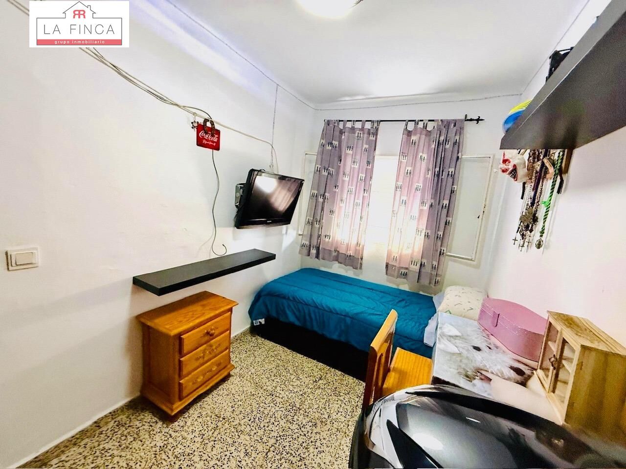 Bedroom of Flat for sale in Málaga Capital