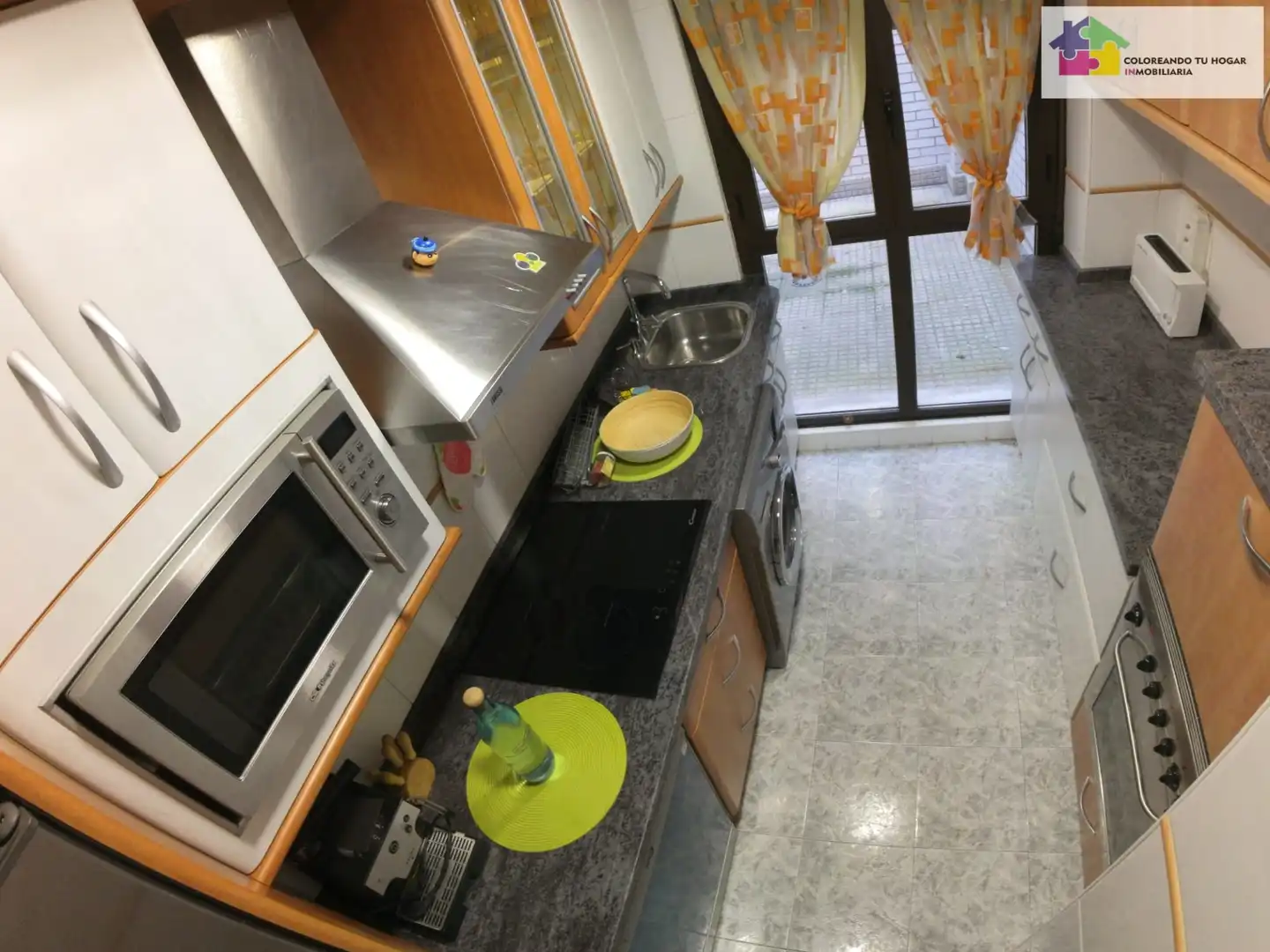Küche von Wohnung zur Miete in León Capital  mit Heizung, Parkett und Terrasse