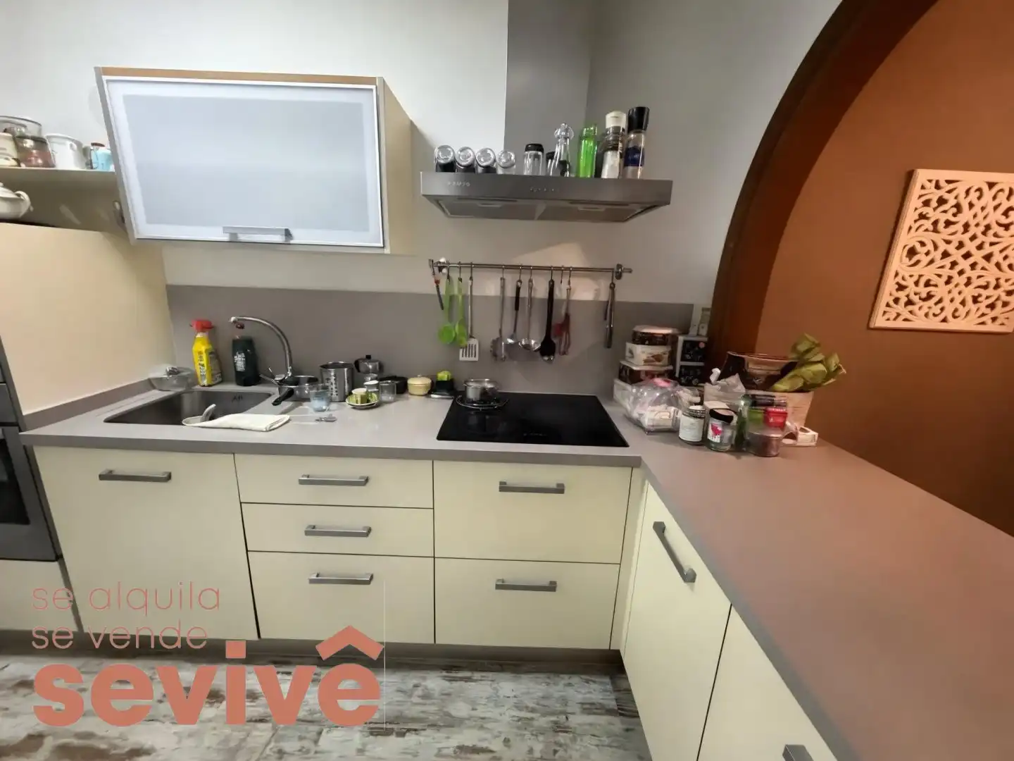 Cocina de Piso en venta en Granadilla de Abona con Terraza, Amueblado y Balcón
