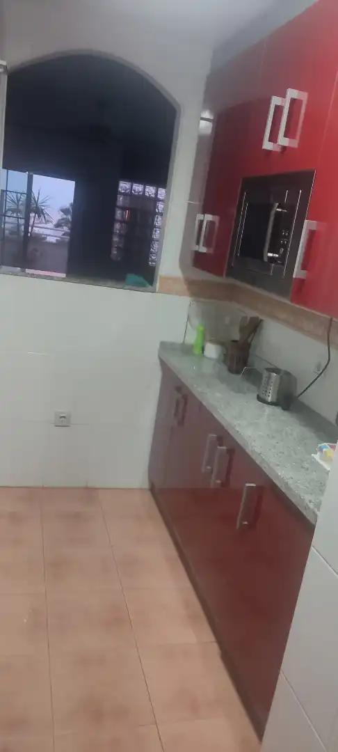 Kitchen of Flat for rent in Torrox  with Terrace, Furnished and Oven