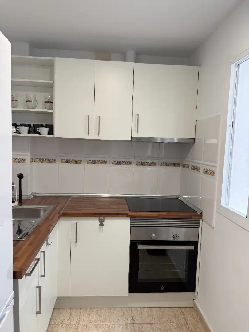 Kitchen of Flat for rent in Ingenio  with Furnished, Oven and Washing machine