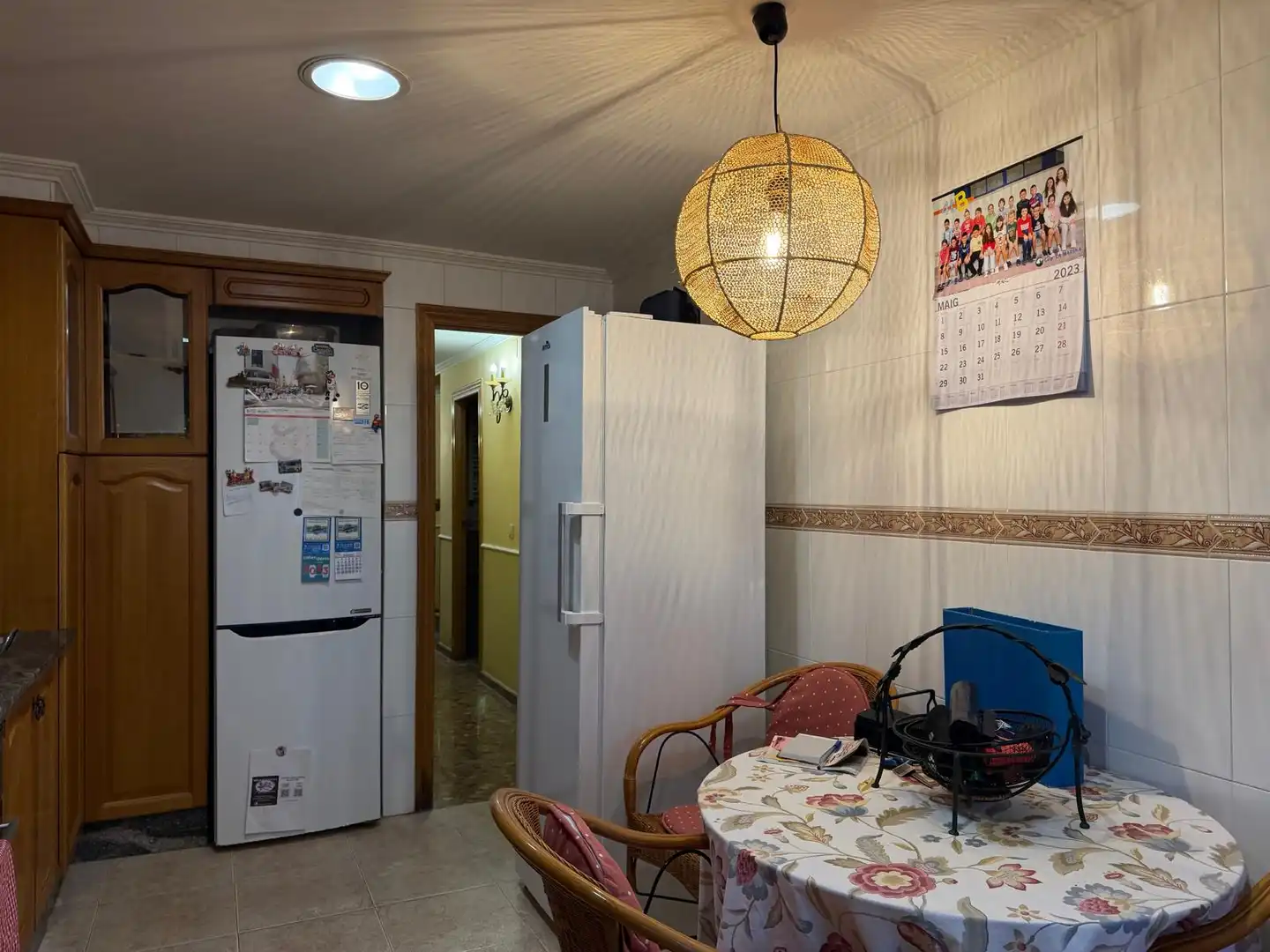 Küche von Maisonette zum Verkauf in Castellón de la Plana / Castelló de la Plana mit Klimaanlage, Heizung und Terrasse