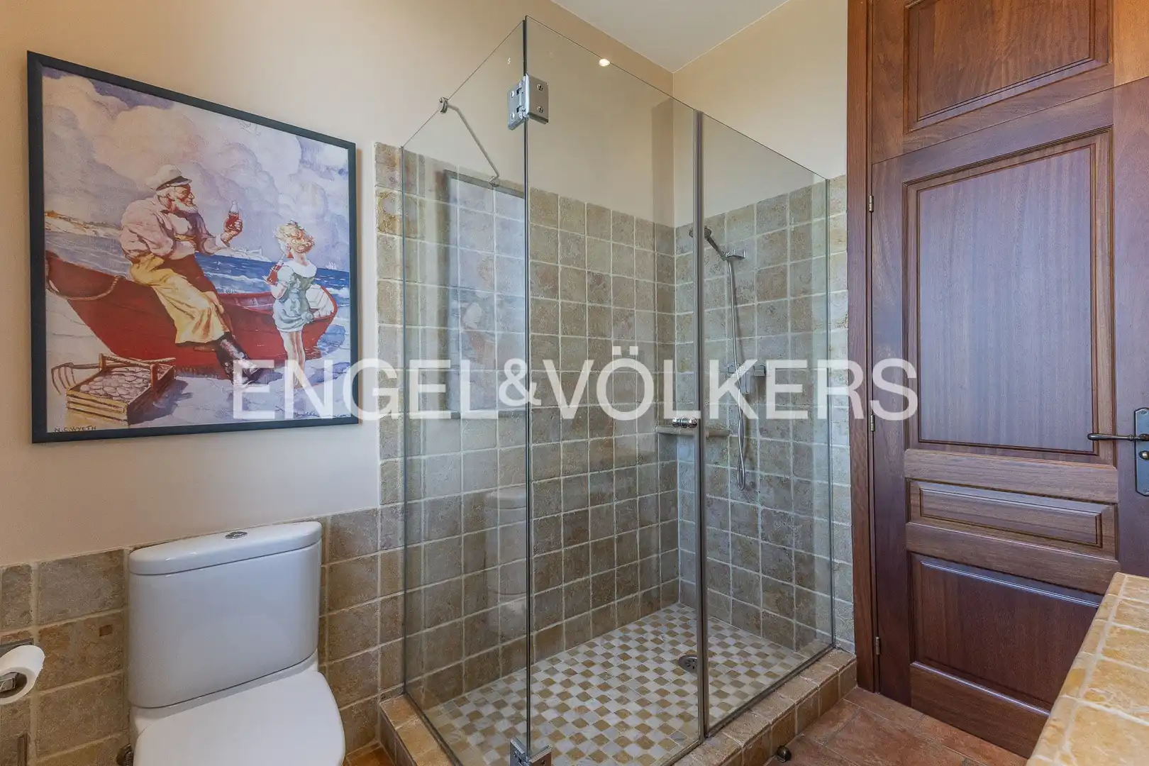 Bathroom of Houses for sale in Les Franqueses del Vallès  with Air Conditioner, Heating and Private garden