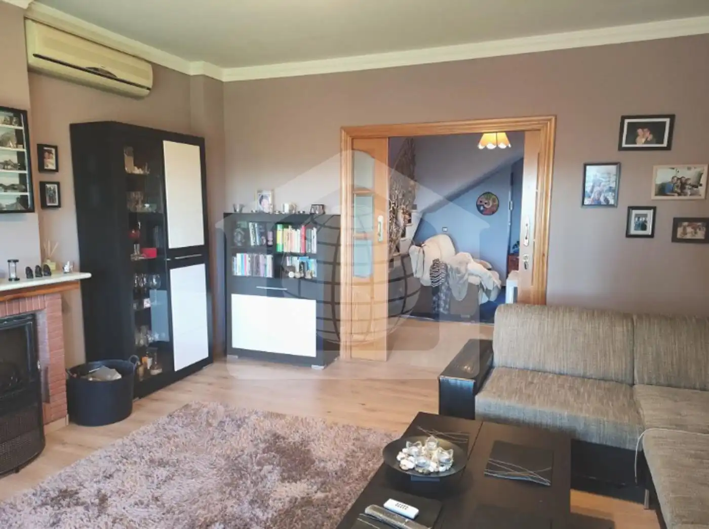 Sala d'estar de Casa o xalet en venda en Alhaurín de la Torre amb Aire condicionat, Jardí privat i Terrassa