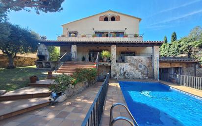 Exterior view of House or chalet for sale in Castell-Platja d'Aro  with Air Conditioner, Terrace and Swimming Pool