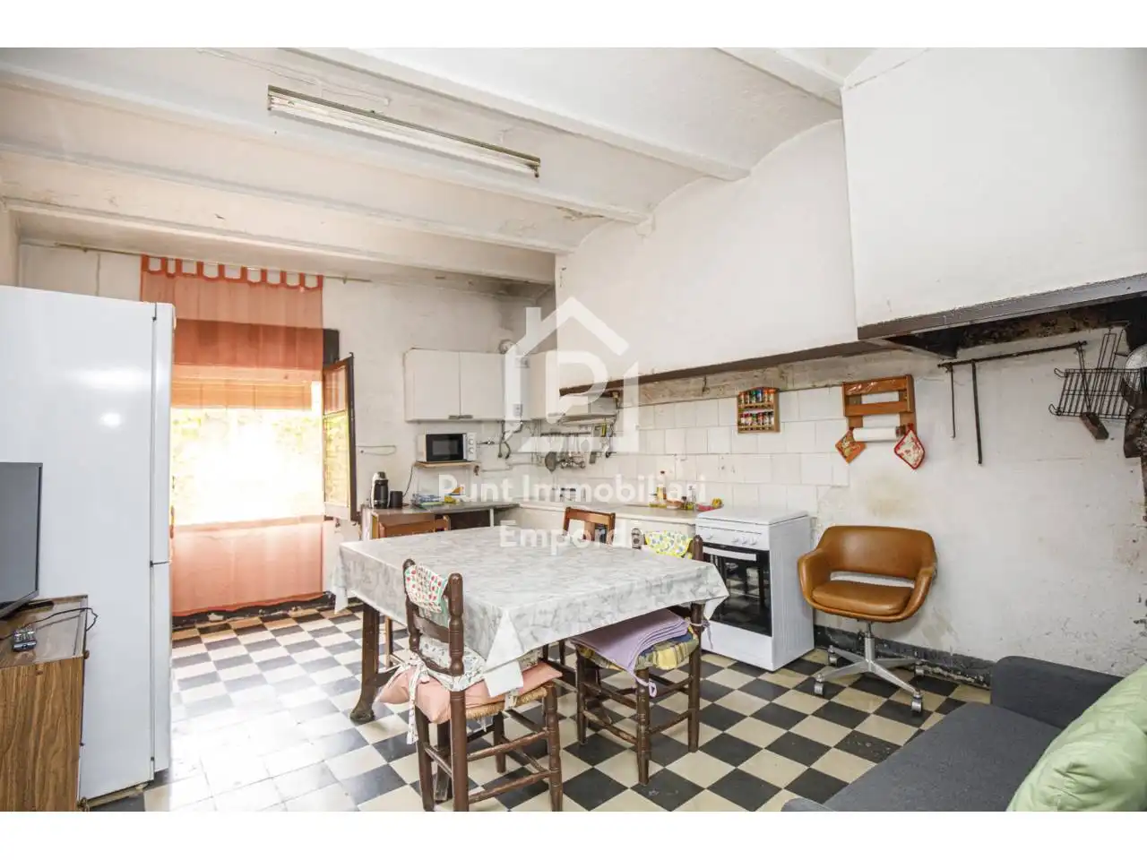 Cocina de Finca rústica en venta en Palau de Santa Eulàlia con Jardín privado y Terraza