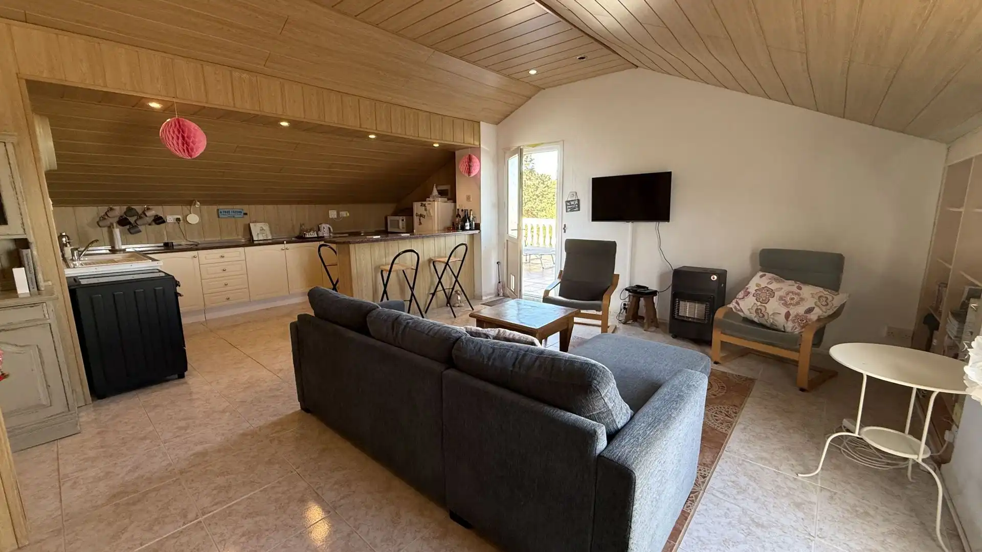 Sala d'estar de Finca rústica en venda en Alhaurín de la Torre amb Aire condicionat, Traster i Piscina