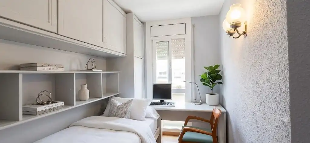 Bedroom of Flat for sale in Barcelona  with Air Conditioner and Heating