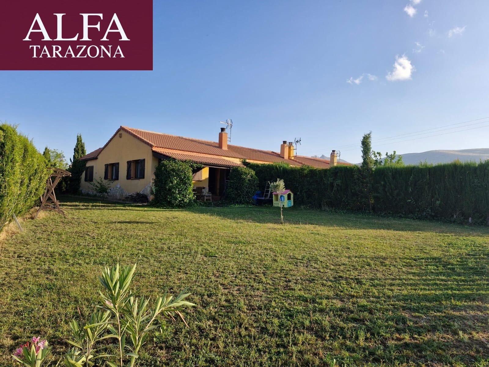 Garden of Single-family semi-detached for sale in Añón de Moncayo  with Private garden, Furnished and Community pool