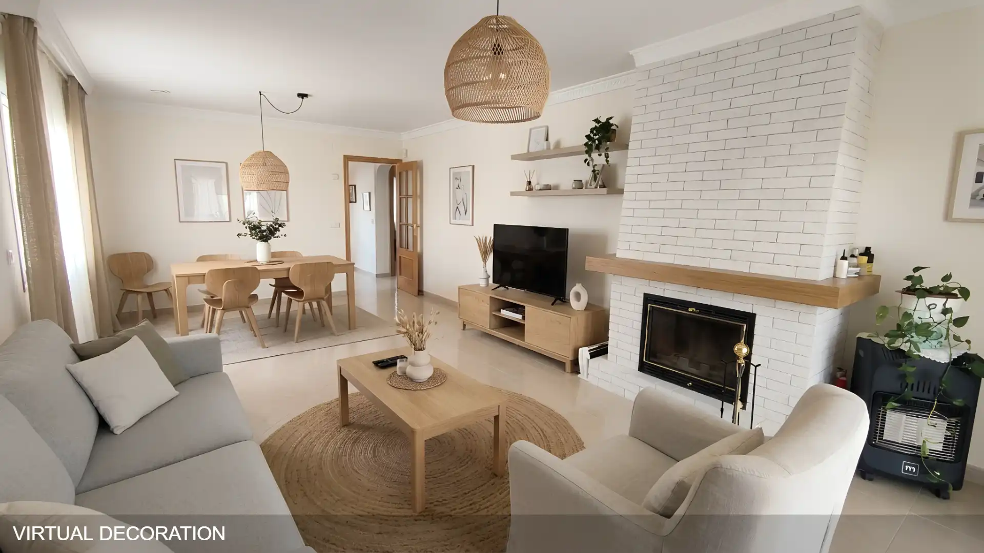Sala de estar de Casa o chalet en venta en La Nucia con Calefacción, Jardín privado y Terraza