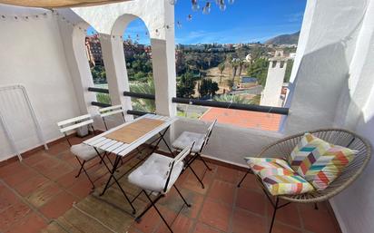 Terrace of Apartment for sale in Benalmádena  with Air Conditioner, Terrace and Furnished