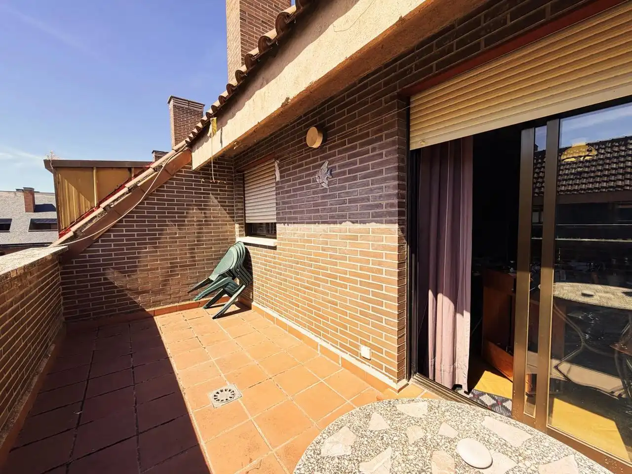 Terrassa de Casa adosada en venda en Getafe amb Aire condicionat, Jardí privat i Terrassa