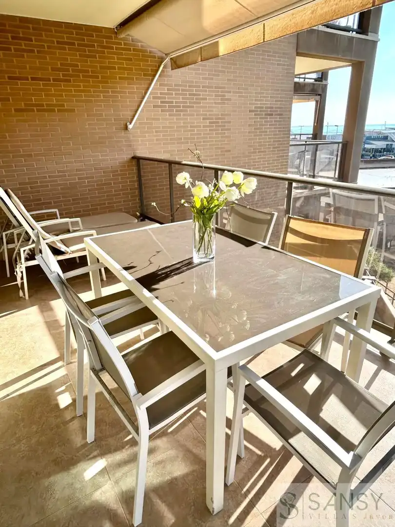 Terrassa de Apartament de lloguer en Jávea / Xàbia amb Aire condicionat, Calefacció i Terrassa