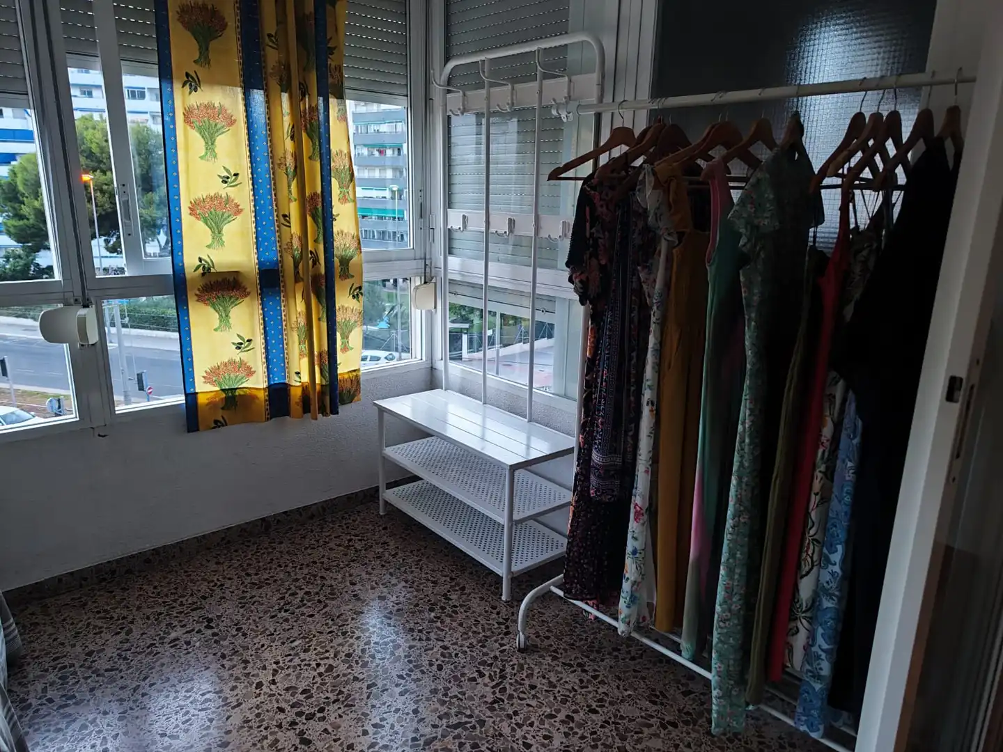 Dormitori de Apartament de lloguer en Alicante / Alacant amb Aire condicionat, Calefacció i Terrassa