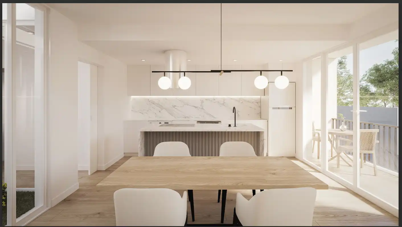 Cocina de Casa adosada en venta en Cubas de la Sagra con Calefacción, Jardín privado y Terraza