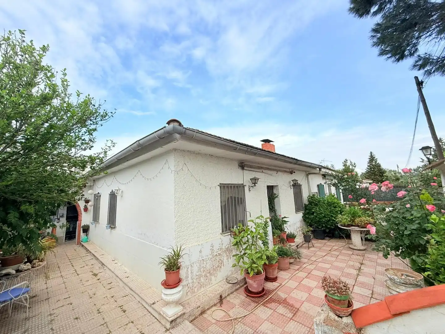 Vista exterior de Casa o chalet en venta en Escalona con Jardín privado, Terraza y Trastero