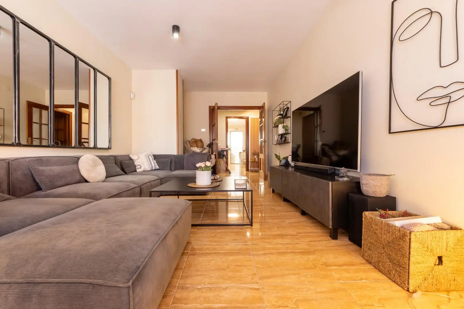Living room of Flat for sale in Reus  with Heating and Balcony