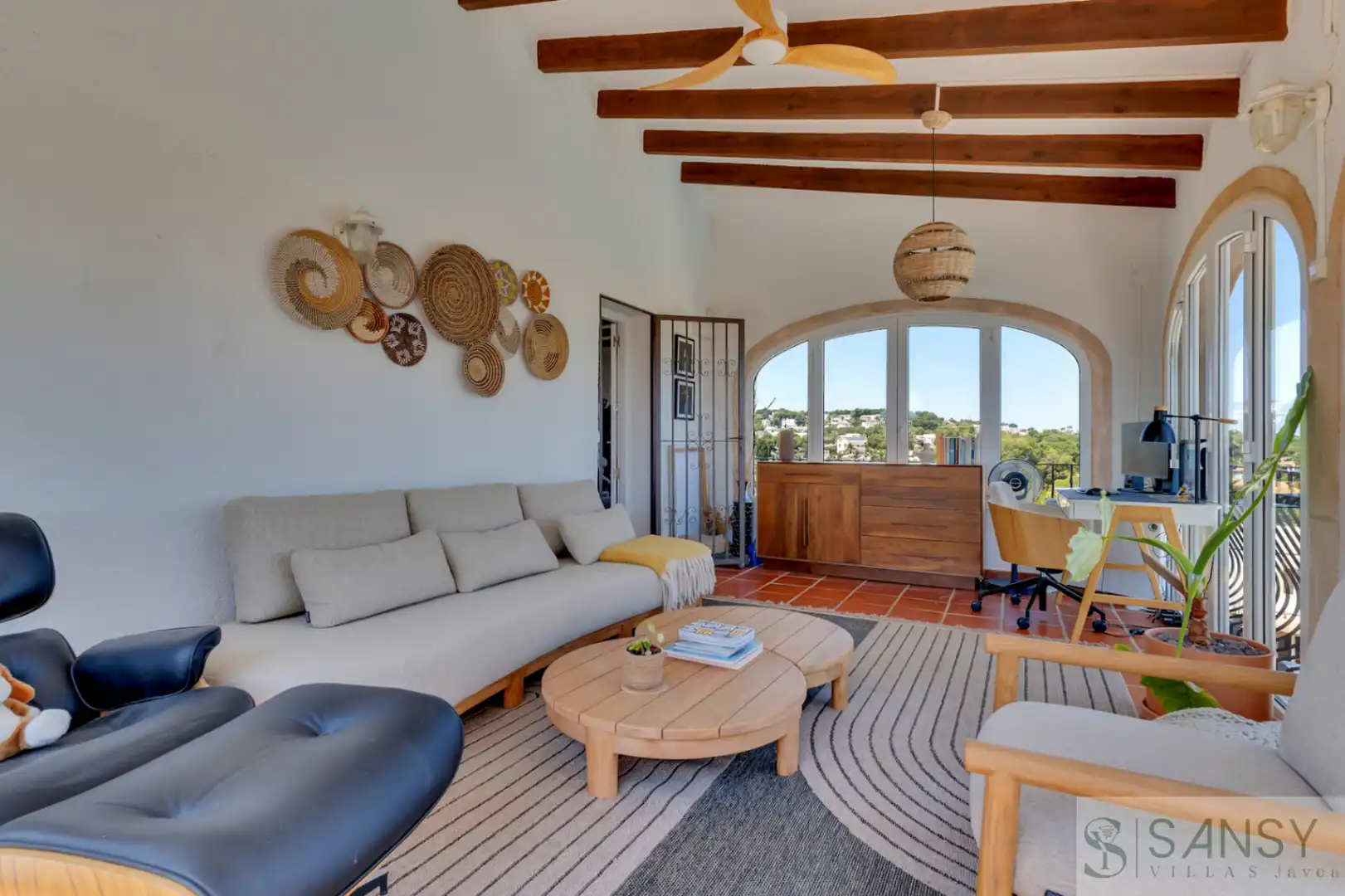 Living room of Houses for sale in Jávea / Xàbia  with Heating, Terrace and Storage room