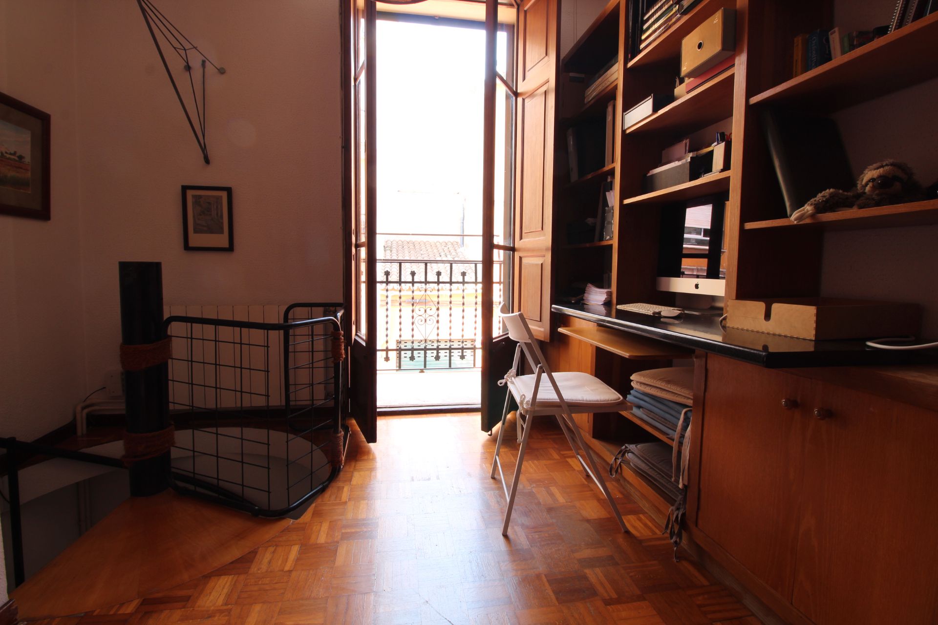 Bedroom of Flat for sale in  Palma de Mallorca  with Air Conditioner and Balcony