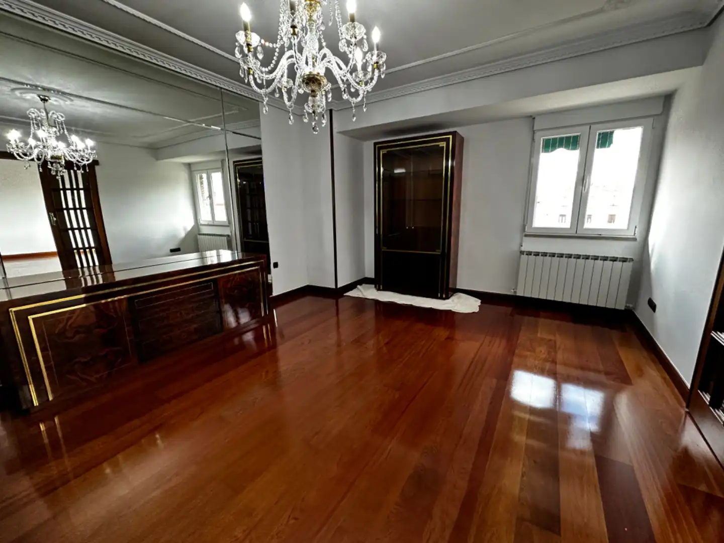 Schlafzimmer von Wohnung zum Verkauf in Valladolid mit Heizung, Parkett und Terrasse