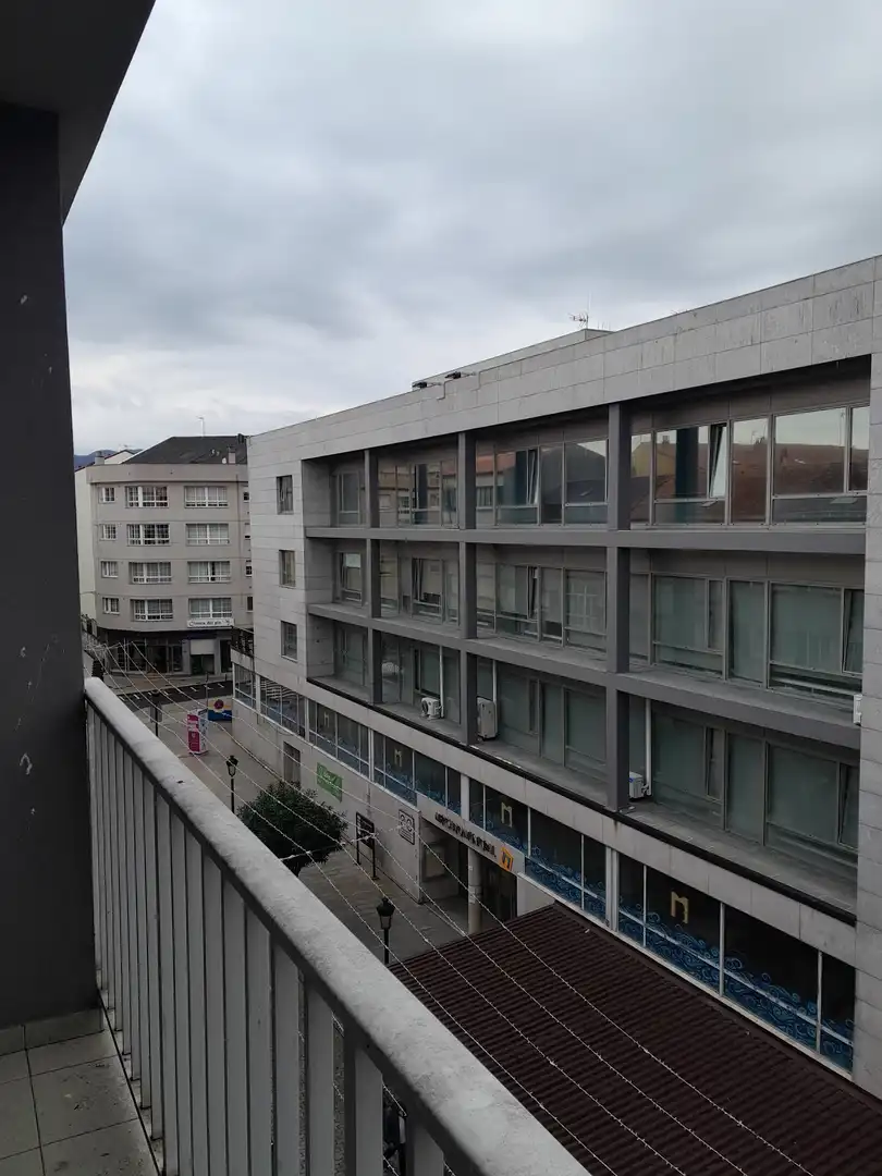 Exterior view of Flat for sale in Boiro  with Terrace, Storage room and Furnished