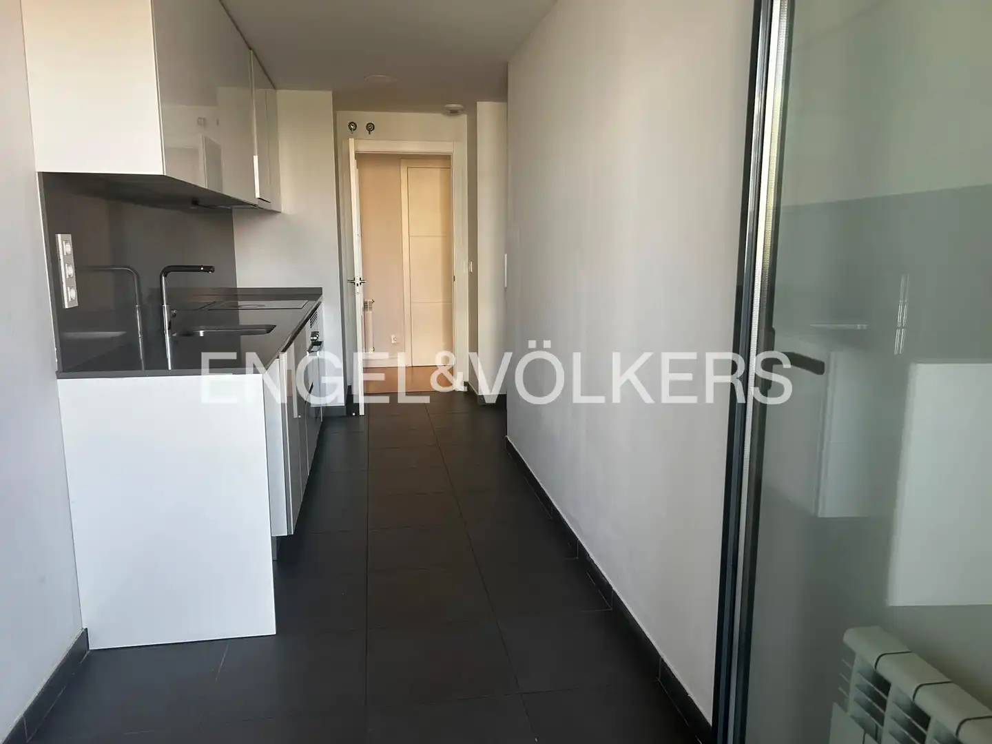 Terrasse von Wohnung zur Miete in Badalona mit Klimaanlage, Heizung und Parkett