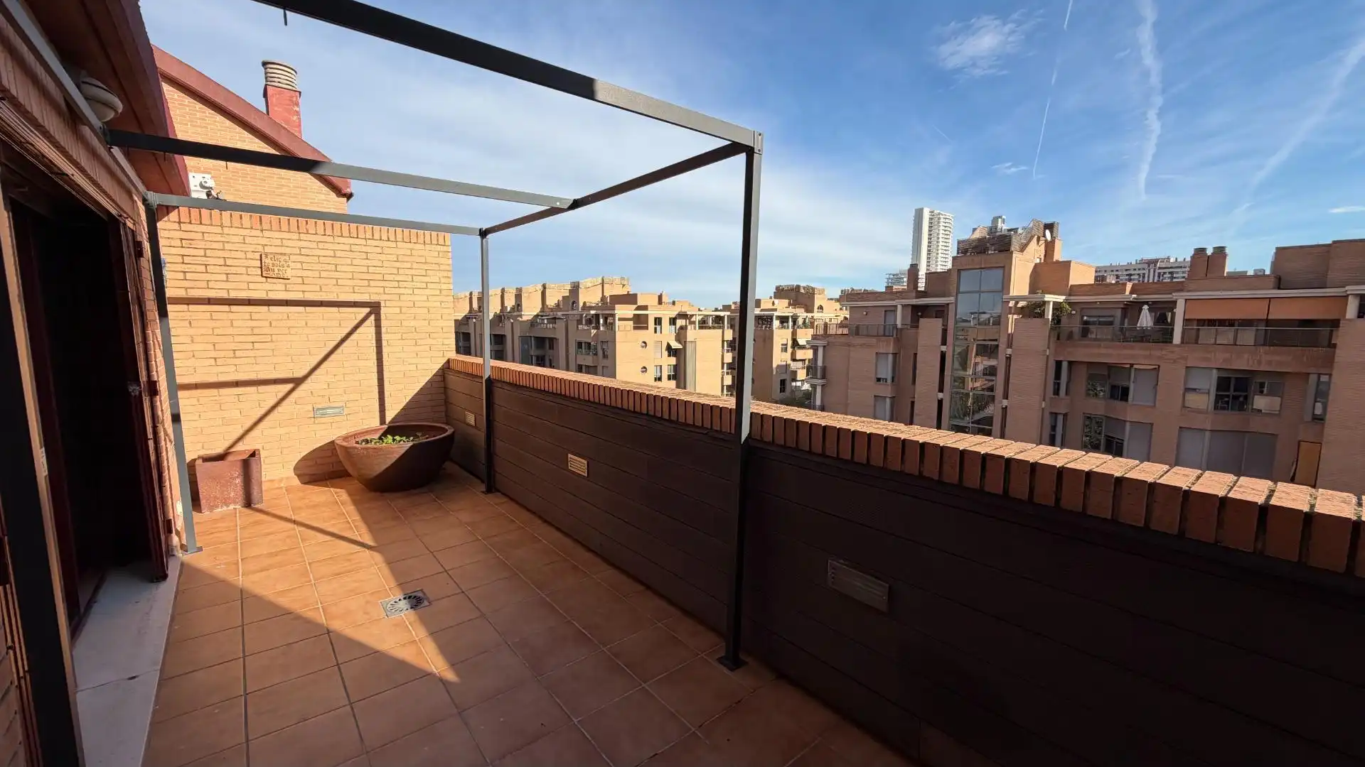 Terraza de Ático en venta en Campanar