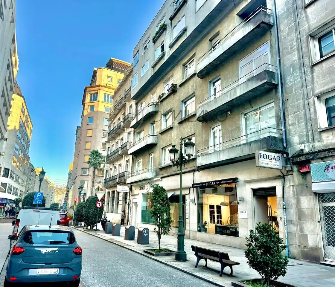 Exterior view of Flat for sale in Vigo   with Heating, Storage room and Furnished