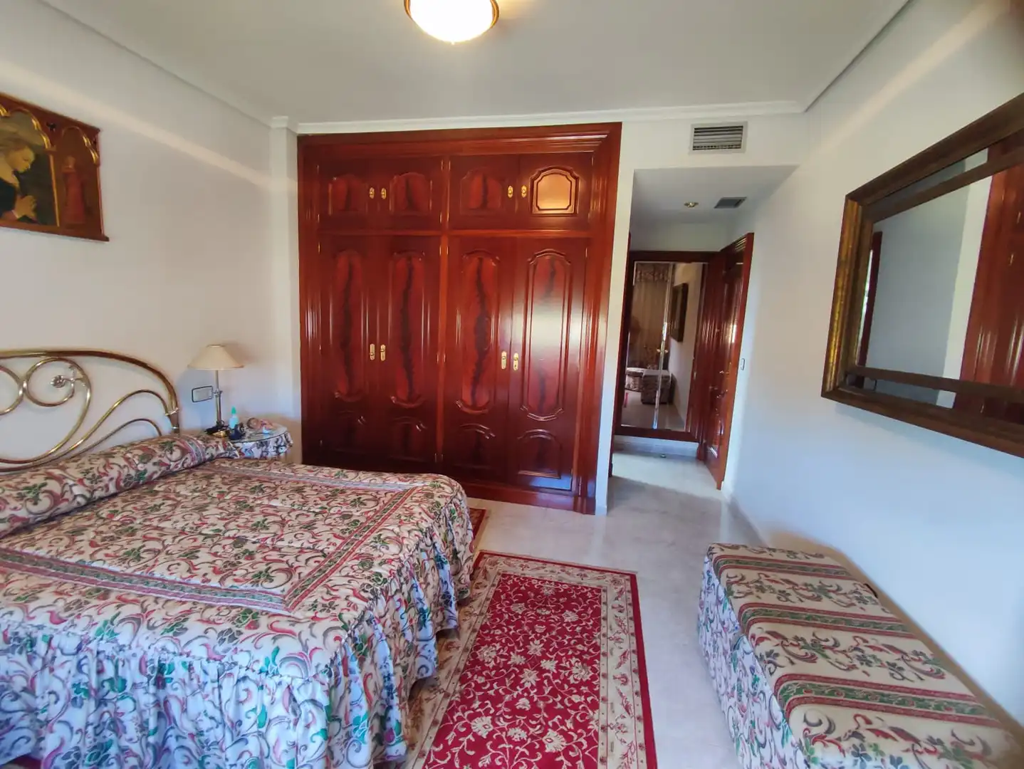 Schlafzimmer von Haus oder Chalet zum Verkauf in Plasencia mit Heizung, Privatgarten und Terrasse