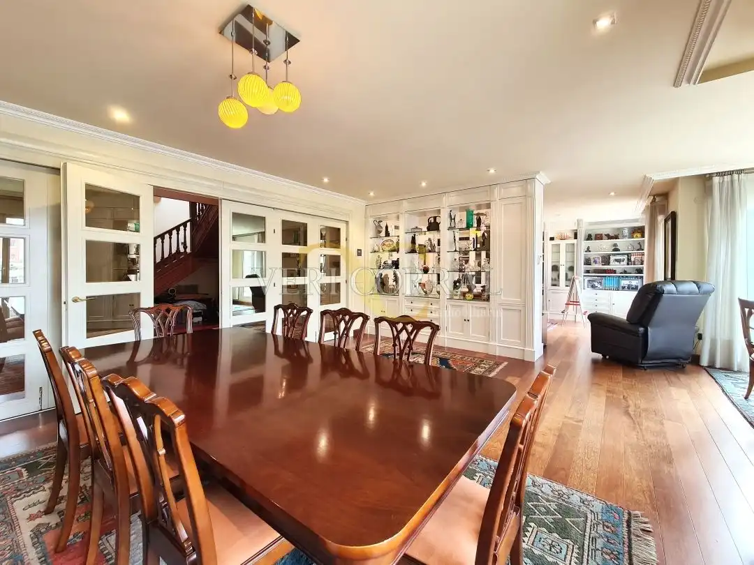 Dining room of Flat for sale in Oviedo   with Heating, Terrace and Storage room