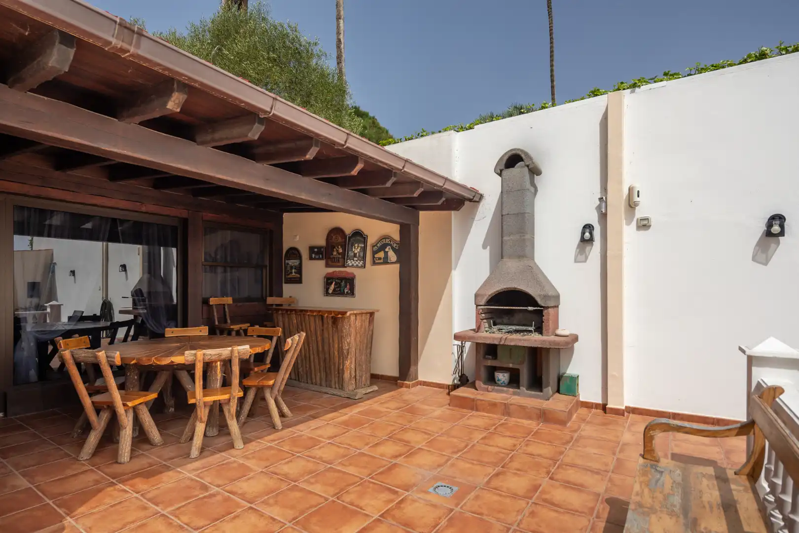 Terrassa de Casa o xalet en venda en Santa Brígida amb Aire condicionat, Calefacció i Jardí privat