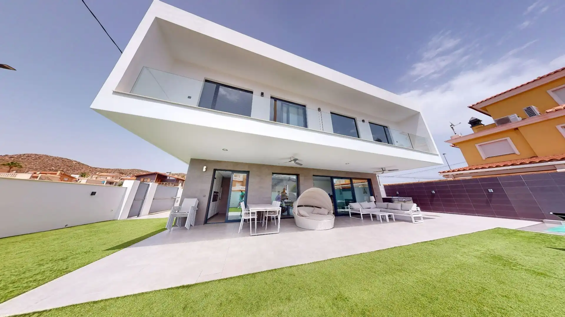 Vista exterior de Casa o chalet en venta en Águilas con Piscina