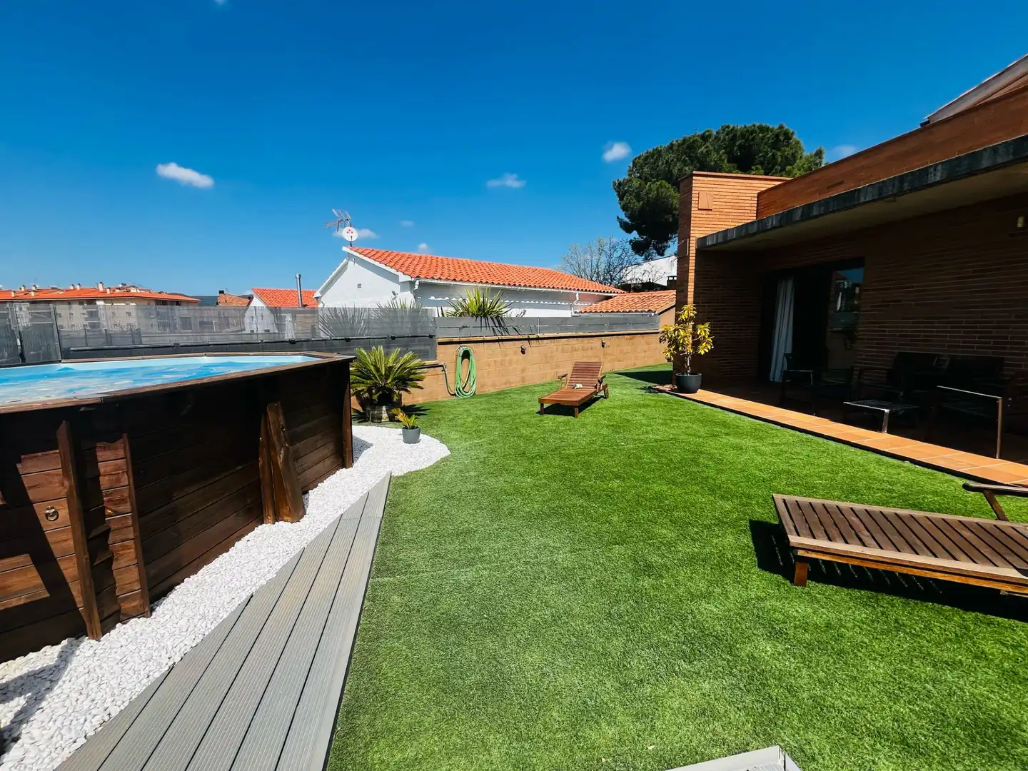 Terrassa de Casa o xalet en venda en Piera amb Aire condicionat, Calefacció i Jardí privat