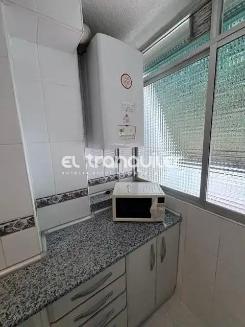 Küche von Wohnung zur Miete in Madrid mit Klimaanlage, Terrasse und Möbliert