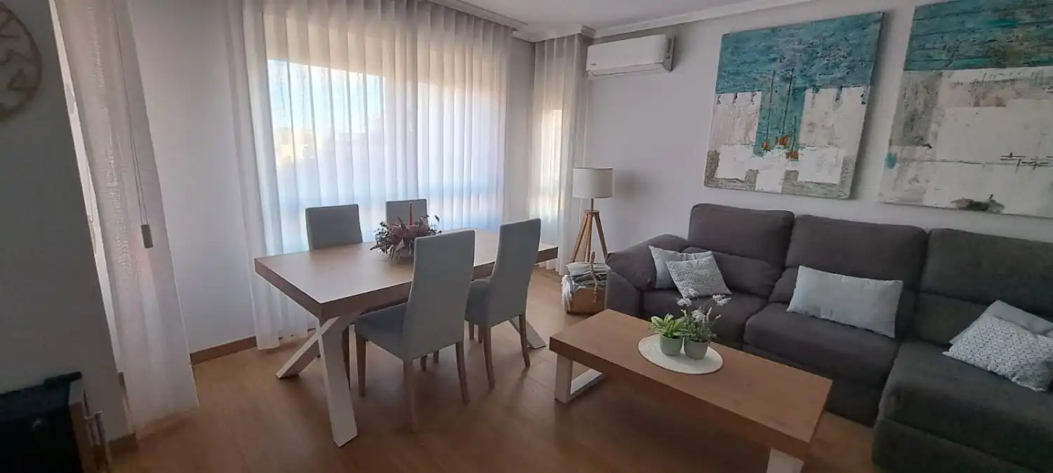 Sala de estar de Piso en venta en Sant Joan de Moró con Aire acondicionado, Calefacción y Trastero