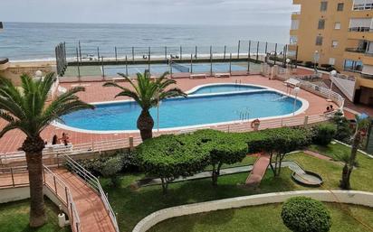 Swimming pool of Apartment for sale in Tavernes de la Valldigna  with Terrace, Furnished and Community pool