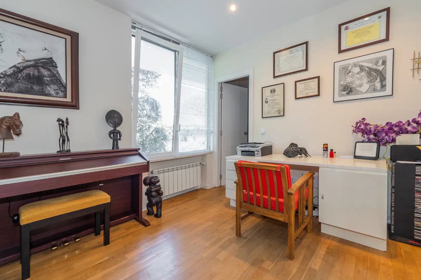 Bedroom of Houses for sale in Ciudalcampo  with Air Conditioner, Heating and Private garden